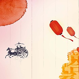 元宵節(jié)大氣喜慶海報(bào)