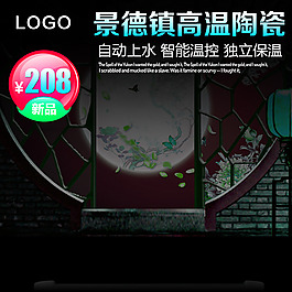 中國風促銷模板