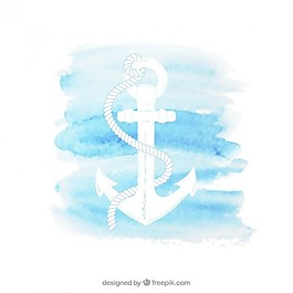水彩畫(huà)的錨