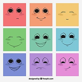 粗略的面孔