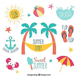 夏天的标签