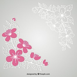 櫻花的插圖