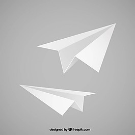 紙飛機(jī)的插圖