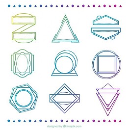 多彩風格的幾何理性