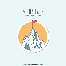 山地露營(yíng)徽章
