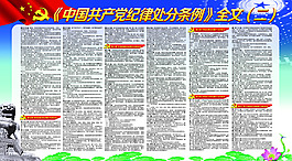 共產黨紀律處分全文