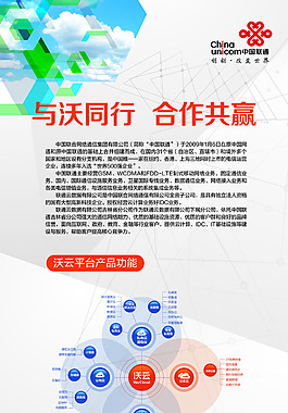 與沃同行 合作共贏