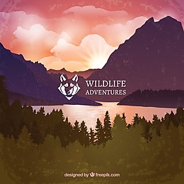野生動物冒險景觀