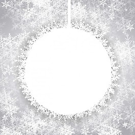 背景與圣誕空雪球