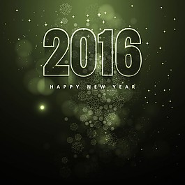 绿色2016年的背景