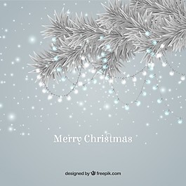 明亮的圣誕樹的背景