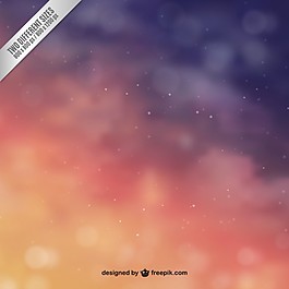 梯度風(fēng)格的天空