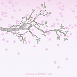 花枝背景