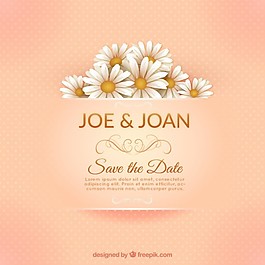 優(yōu)雅的結(jié)婚邀請(qǐng)卡