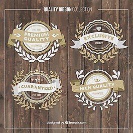 棕色色調真實狀態徽章