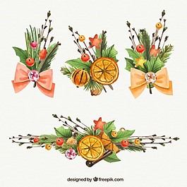 圣誕香料胸花