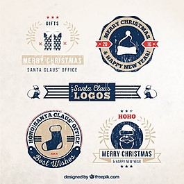 復古圣克勞斯標志