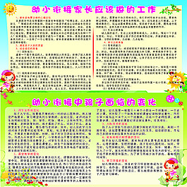 幼儿园版面