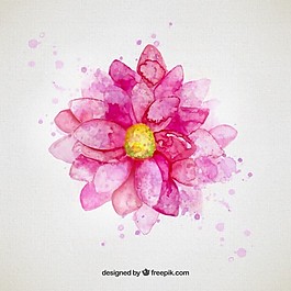 水彩画中的水彩画