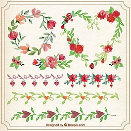 情人節(jié)的花卉裝飾品