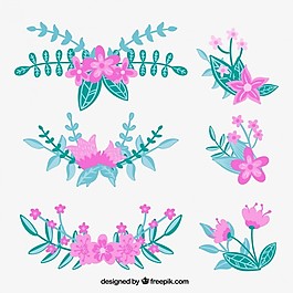 可愛的花胸花