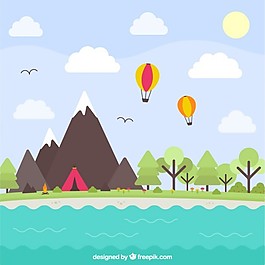 自然山水與山水