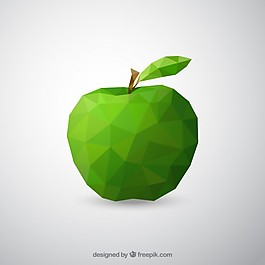 幾何的青蘋果