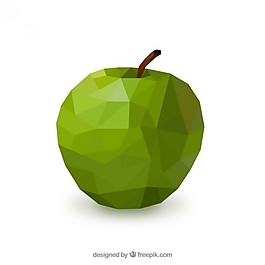 多邊形的蘋果