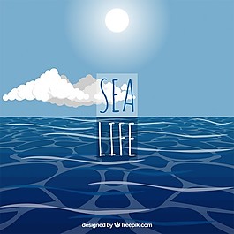 海洋生命景观