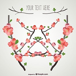 甜的花香模板