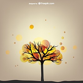 摘要：秋天的树