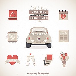 復古車與其他元素