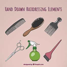 手绘的东西hairdrassing