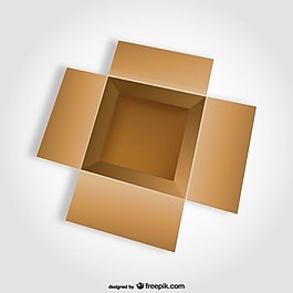 打開箱頂部視圖