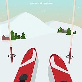 滑雪的視角