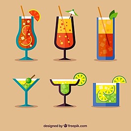 平面設(shè)計(jì)中的異國飲品