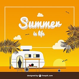 夏天的生活