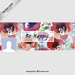 手畫(huà)花卉臉譜網(wǎng)覆蓋