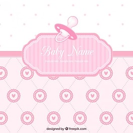 可愛(ài)的嬰兒洗澡卡的女孩