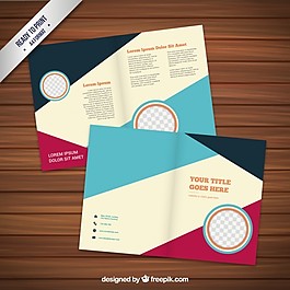 現(xiàn)代風(fēng)格的小冊子設(shè)計