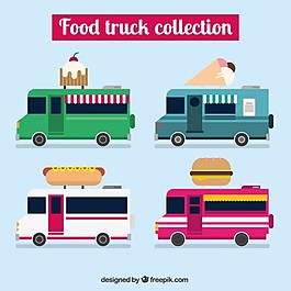 平板食品車套