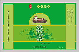茶包裝盒素材