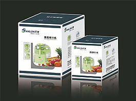電器包裝盒設計素材