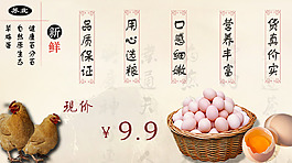 草鸡蛋海报