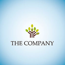 樹形創意logo設計