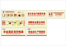 消防設備警示標語