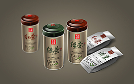 茶葉禮盒包裝袋設(shè)計(jì)效果圖片