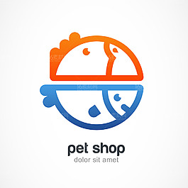 時尚簡約LOGO設(shè)計矢量素材