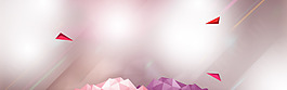 淘寶天貓扁平式banner背景