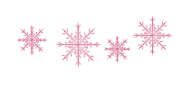 雪花矢量素材圖片